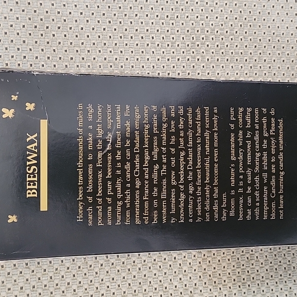 NWT in Box Dadant & Sons, Inc. Holiday Hues 12" Triple Spiral Taper Candles - Picture 9 of 12